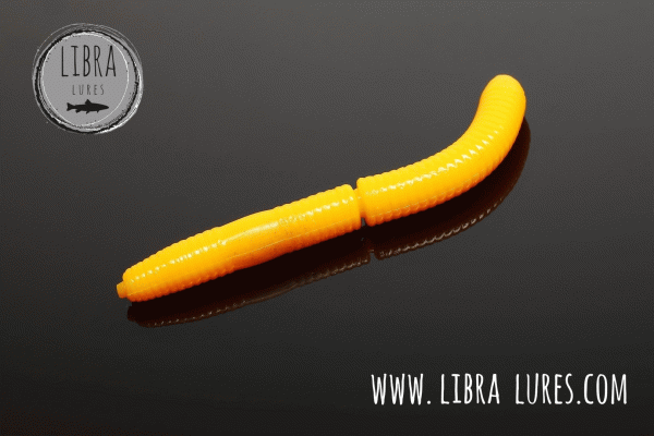 libra lures fatty d worm yellow